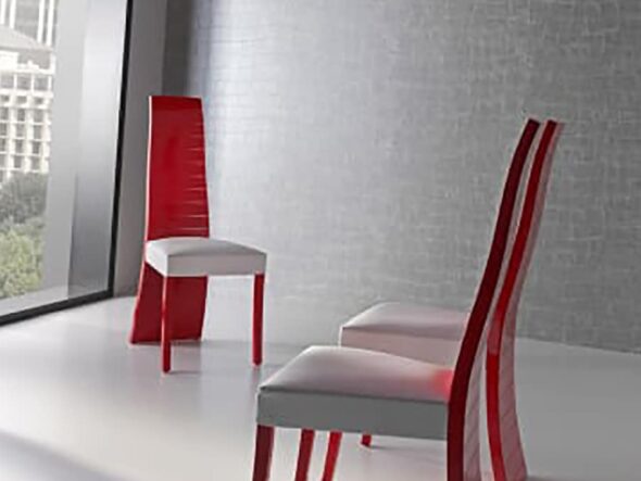 Silla HG Robles color rojo