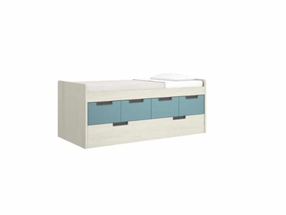 Cama compacta alta Rimobel mundo joven jumpy