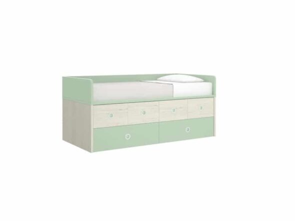 Cama compacta alta Rimobel mundo joven jumpy