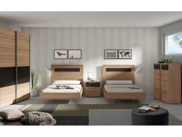 Dormitorio de matrimonio moderno Ramis Neo 160