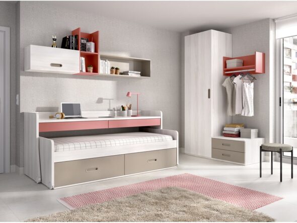 Dormitorio juvenil modelo Jumpy 102