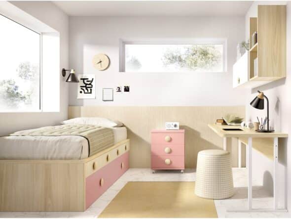 Dormitorio juvenil modelo Jumpy 106