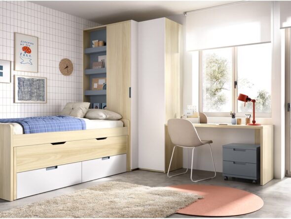 Dormitorio juvenil modelo Jumpy 112