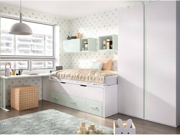 Dormitorio juvenil modelo Jumpy 124