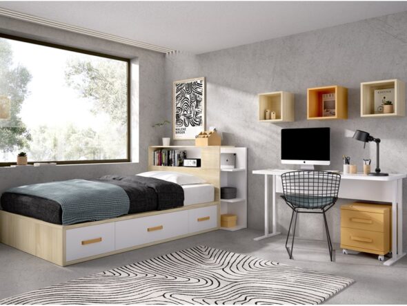 Dormitorio juvenil modelo Jumpy 204