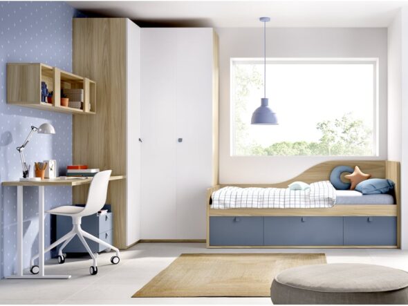 Dormitorio juvenil modelo Jumpy 210