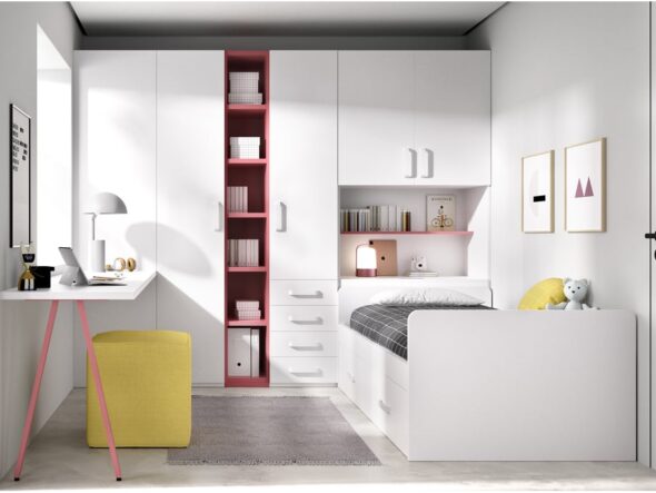 Dormitorio juvenil modelo Jumpy 215