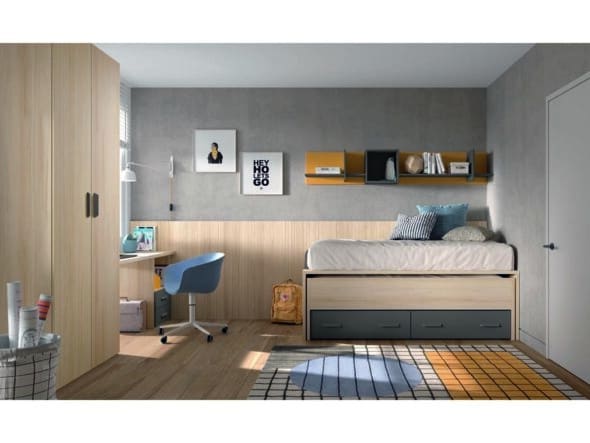 Dormitorio juvenil modelo Win Basic 11
