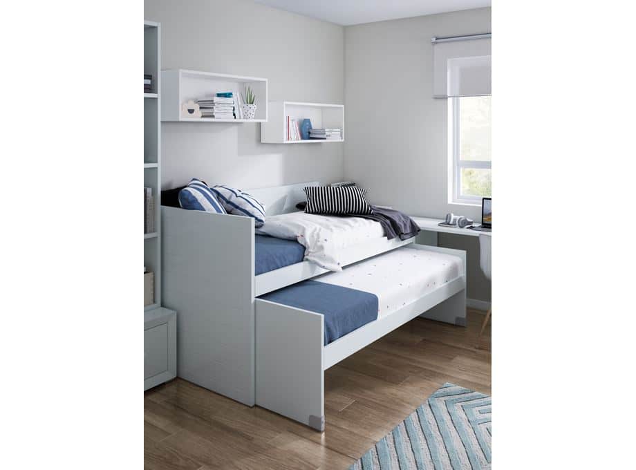 Detalle cama compacta modelo Anna 16