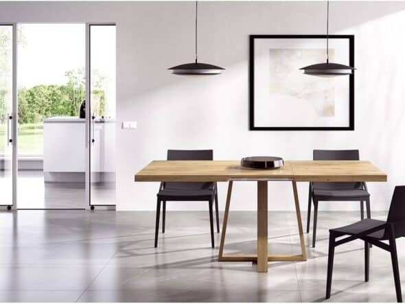 Mesa de comedor extensible modelo Duo Más 16