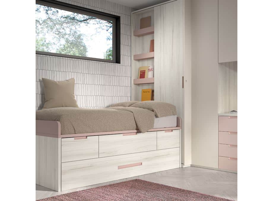 Detalle cama compacta Evo 002