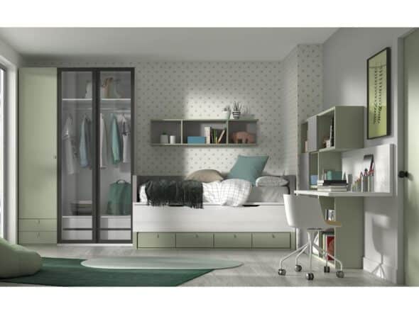 Mueble juvenil modelo Evo 003