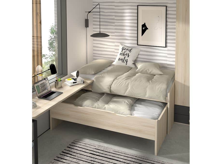 Detalle cama abierta modelo Evo 013