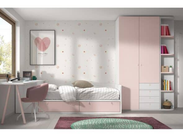 Dormitorio juvenil modelo Evo 114