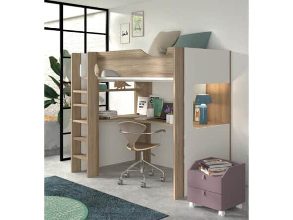 Dormitorio Juvenil con Litera F206