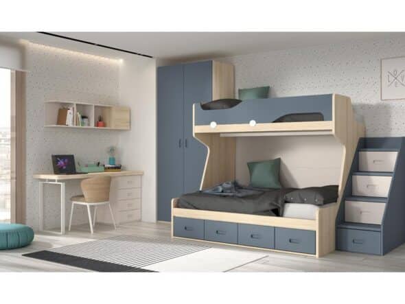 Dormitorio juvenil modelo Evo 210