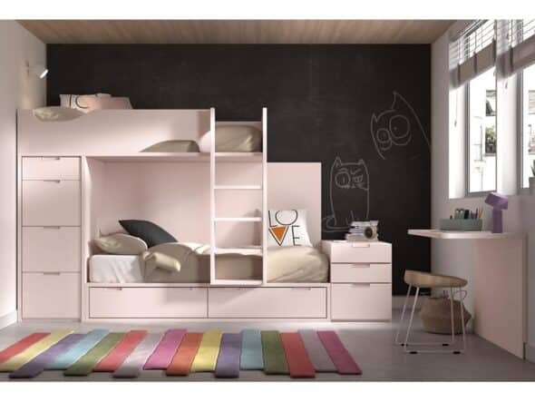 Dormitorio juvenil modelo Evo 213B