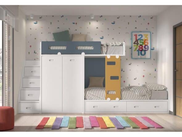 Dormitorio juvenil modelo Evo 216