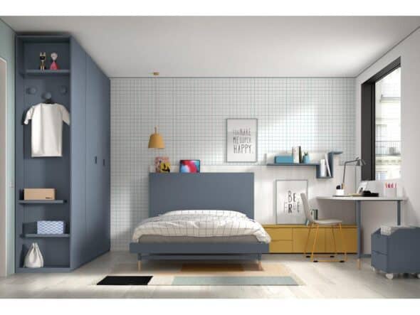 Reductor Tectónico Guarda la ropa Dormitorios Cama Juvenil Senior en Barcelona | Dormitorios Juveniles |  Muebles Martbert