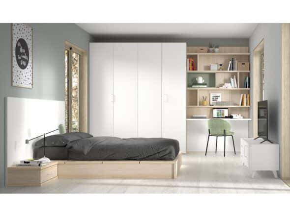 Dormitorio juvenil modelo Evo 306