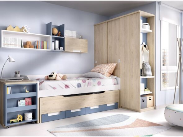 Dormitorio juvenil moderno Rimobel