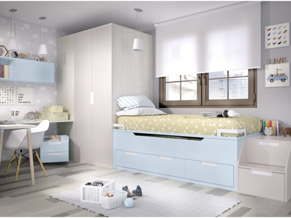 Dormitorio juvenil moderno Rimobel
