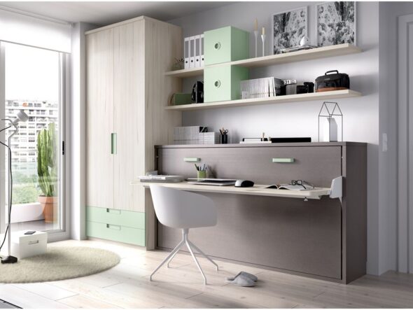 Dormitorio con cama abatible Rimobel Mundo Joven