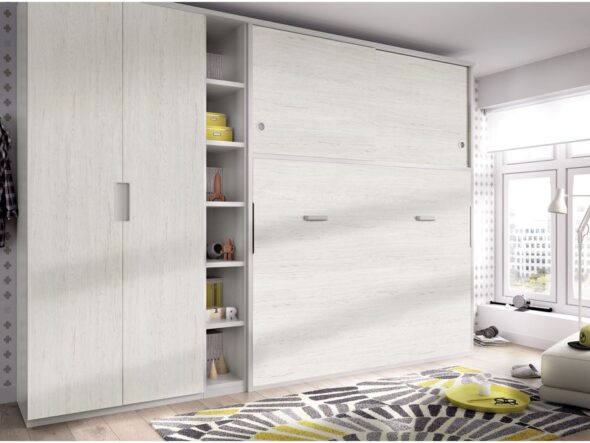 Dormitorio juvenil con cama abatible Rimobel