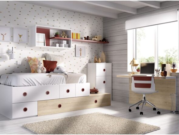 Dormitorio con sistema QB Rimobel