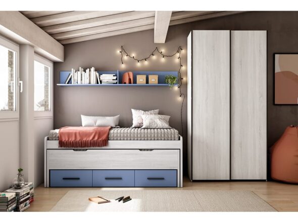 Dormitorio juvenil modelo Lider Go 05