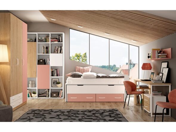 Dormitorio juvenil modelo Lider Go 12