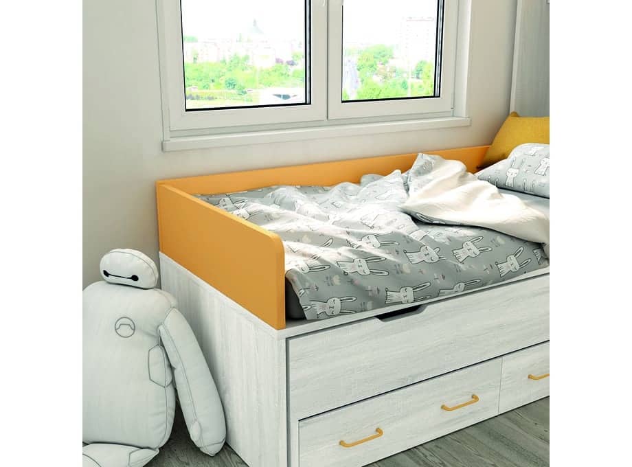 Detalle dormitorio juvenil modelo Lider Go 13