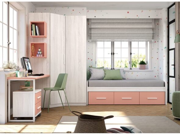 Dormitorio juvenil modelo Lider Go 31