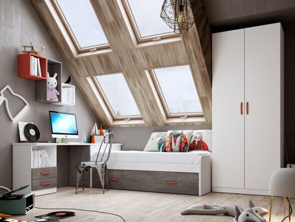 Dormitorio Juvenil barato azor lider 16