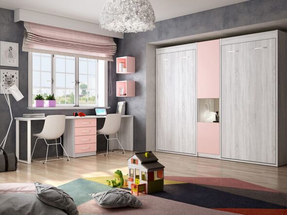 Dormitorio Juvenil cama abatible Azor lider 11
