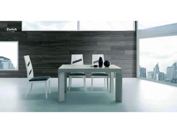 Mesa de comedor Modus Natura modelo Zurich lacada