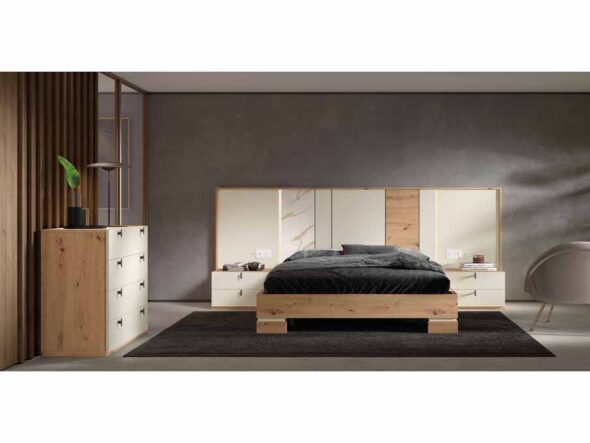 Dormitorio de matrimonio modelo Rosamor New 219