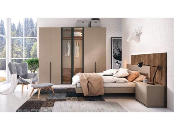 Dormitorio en tabak y late