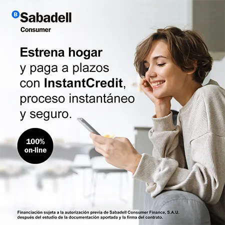 Financia tus muebles con Instant Credit Banc Sabadell