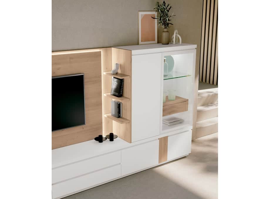 Detalle mueble salón modelo Arko 11