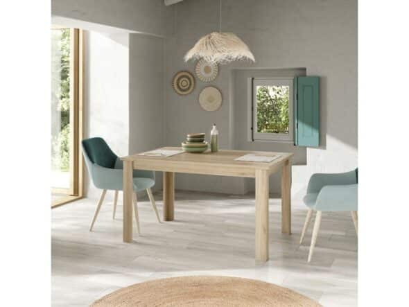 Mesa de comedor M600 en roble natural