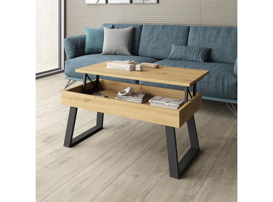 Mesa elevable Activa Porcelánico de Indesan, Mobel 6000