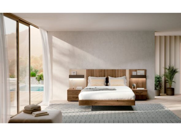 Dormitorio de matrimonio Baixmoduls Esenzia D01