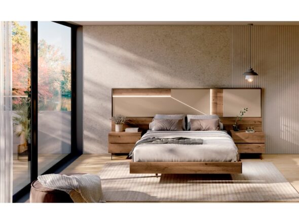 Dormitorio de matrimonio modelo Esenzia D04