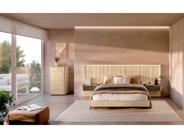 Dormitorio de matrimonio modelo Esenzia D10