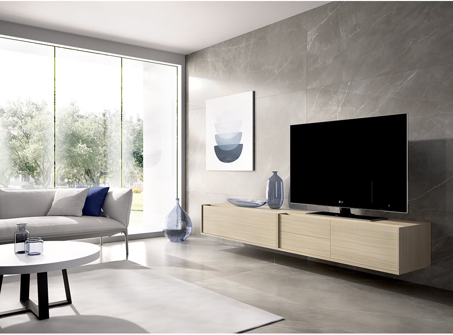 Salón modelo Duo 51 en color Roble