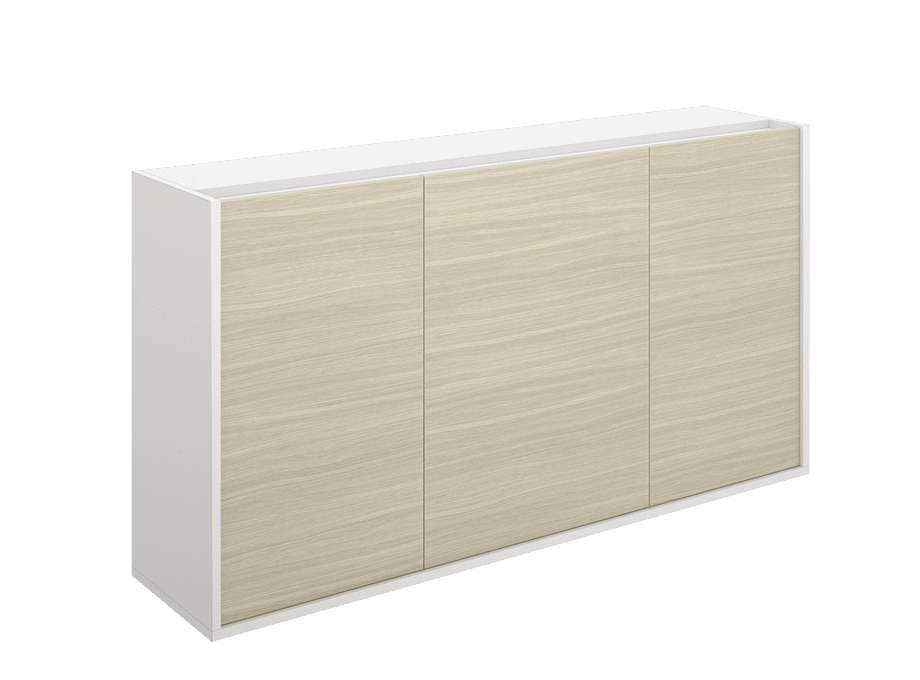 Aparador modelo Duo 65 en Roble y Blanco